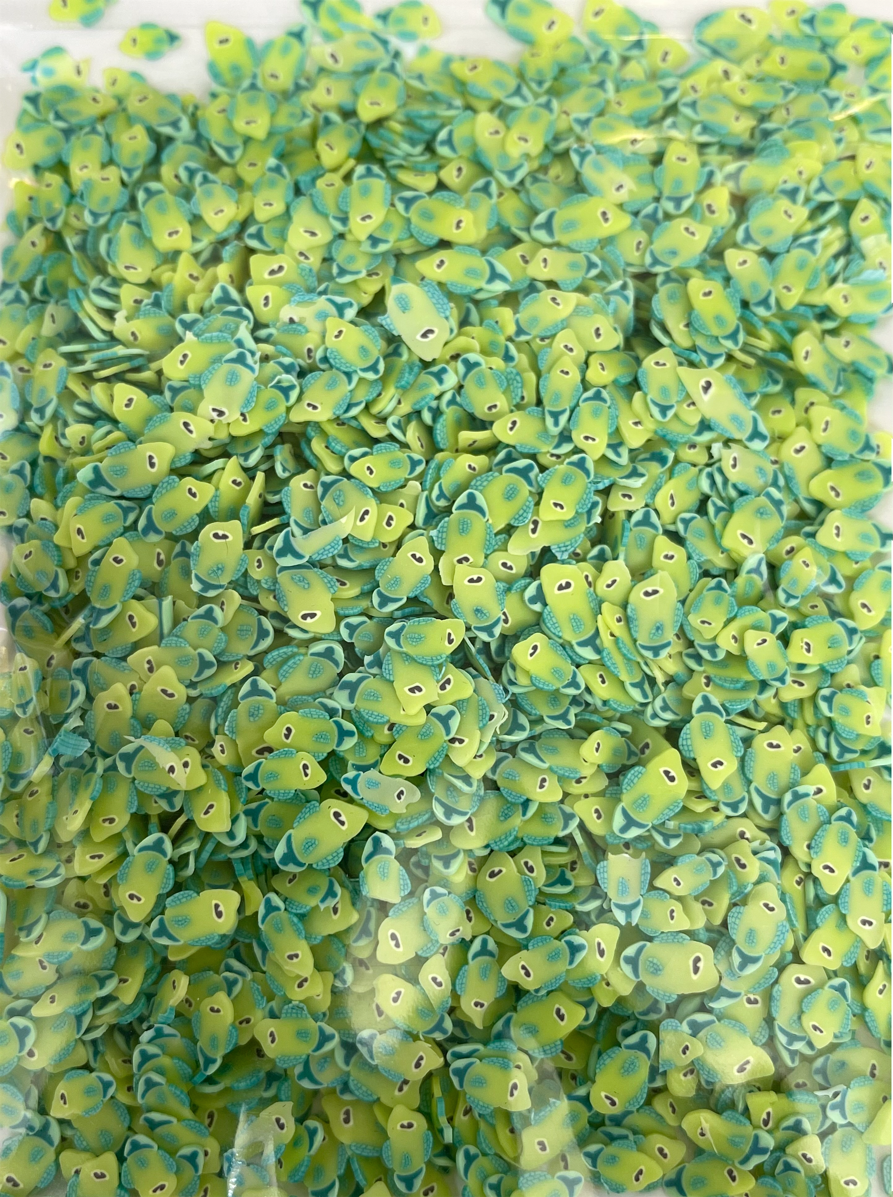 Polymer Clay, Green Fish