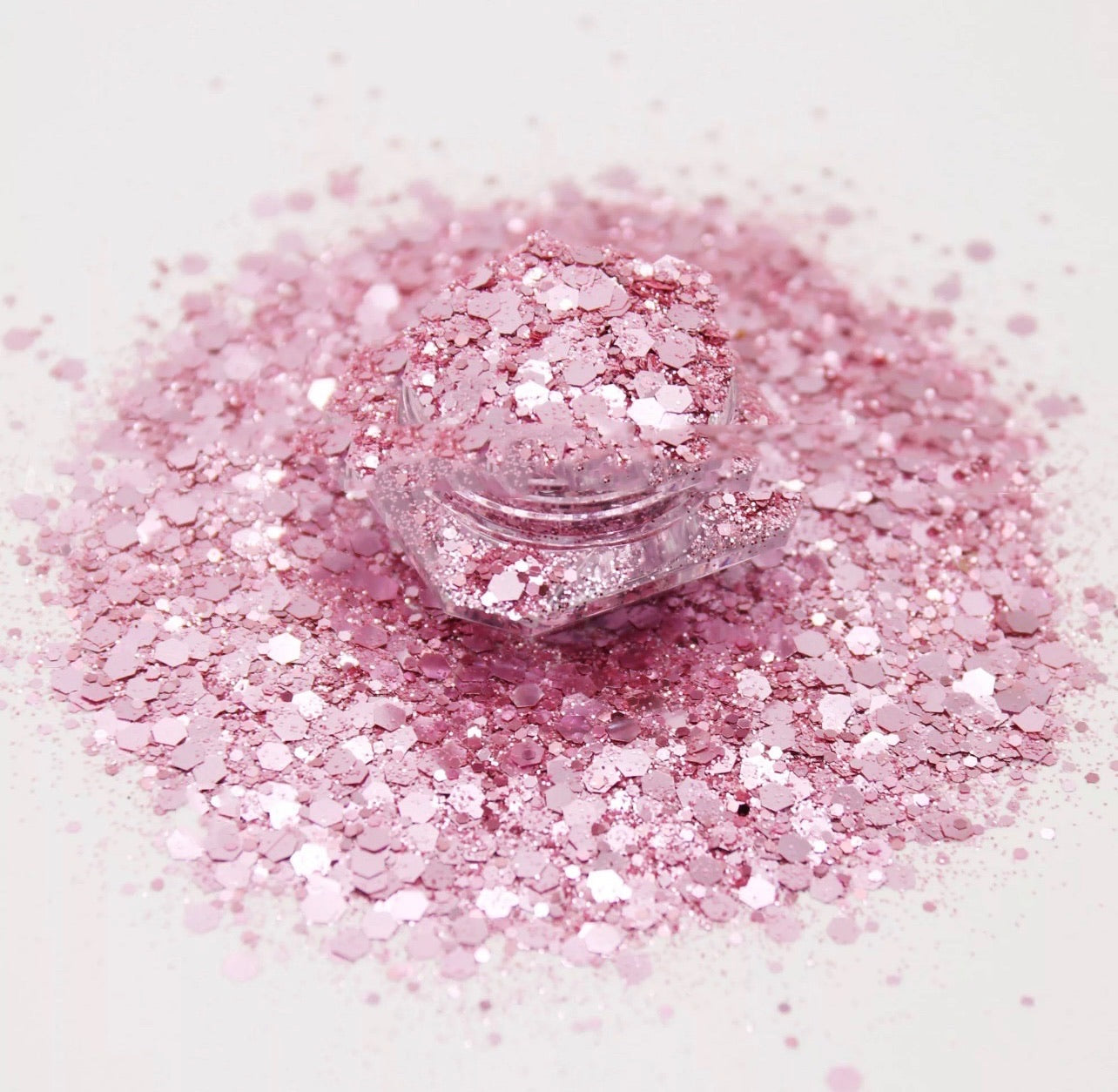 Chunky Mix Glitter, Rose Water