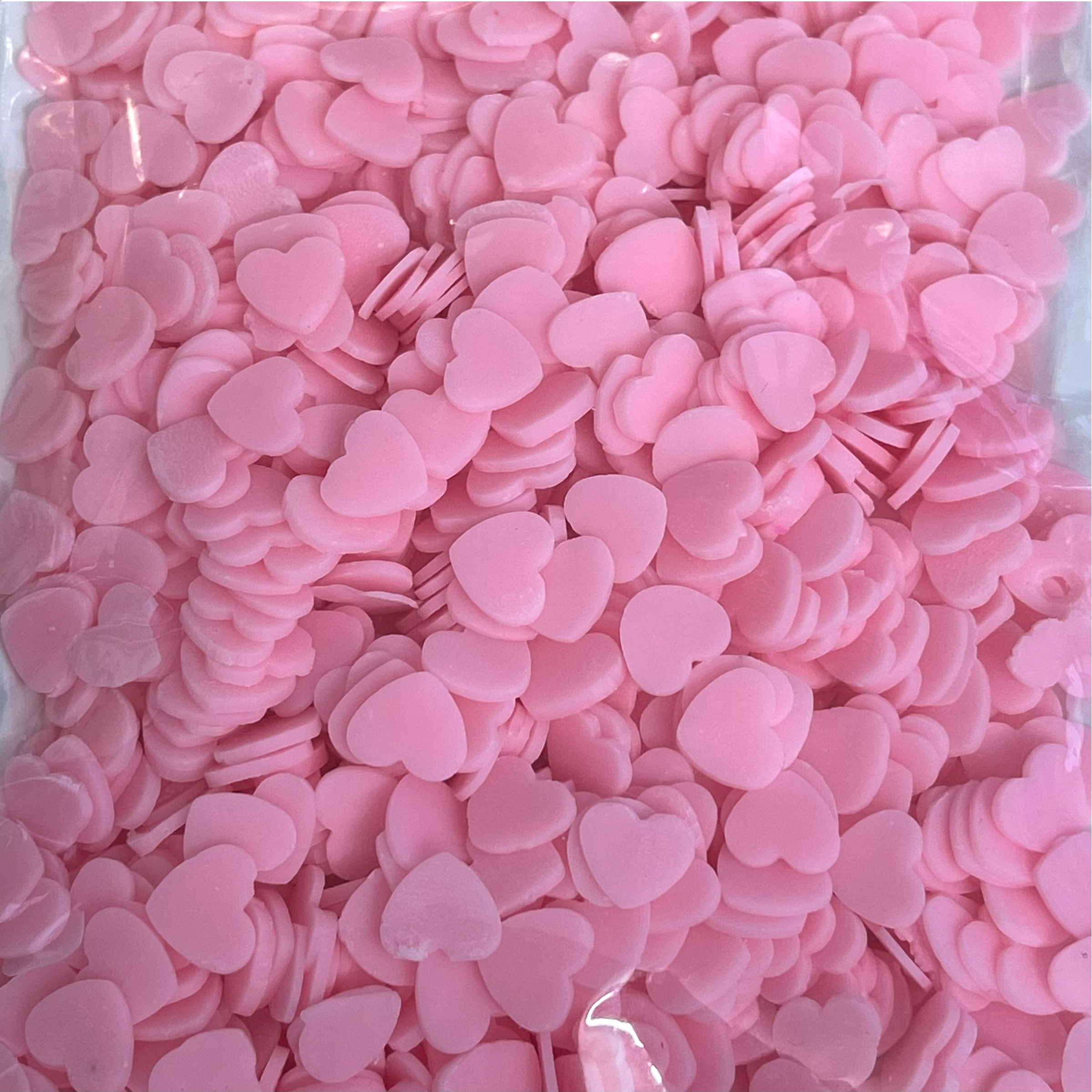 Polymer Clay, Pink Hearts