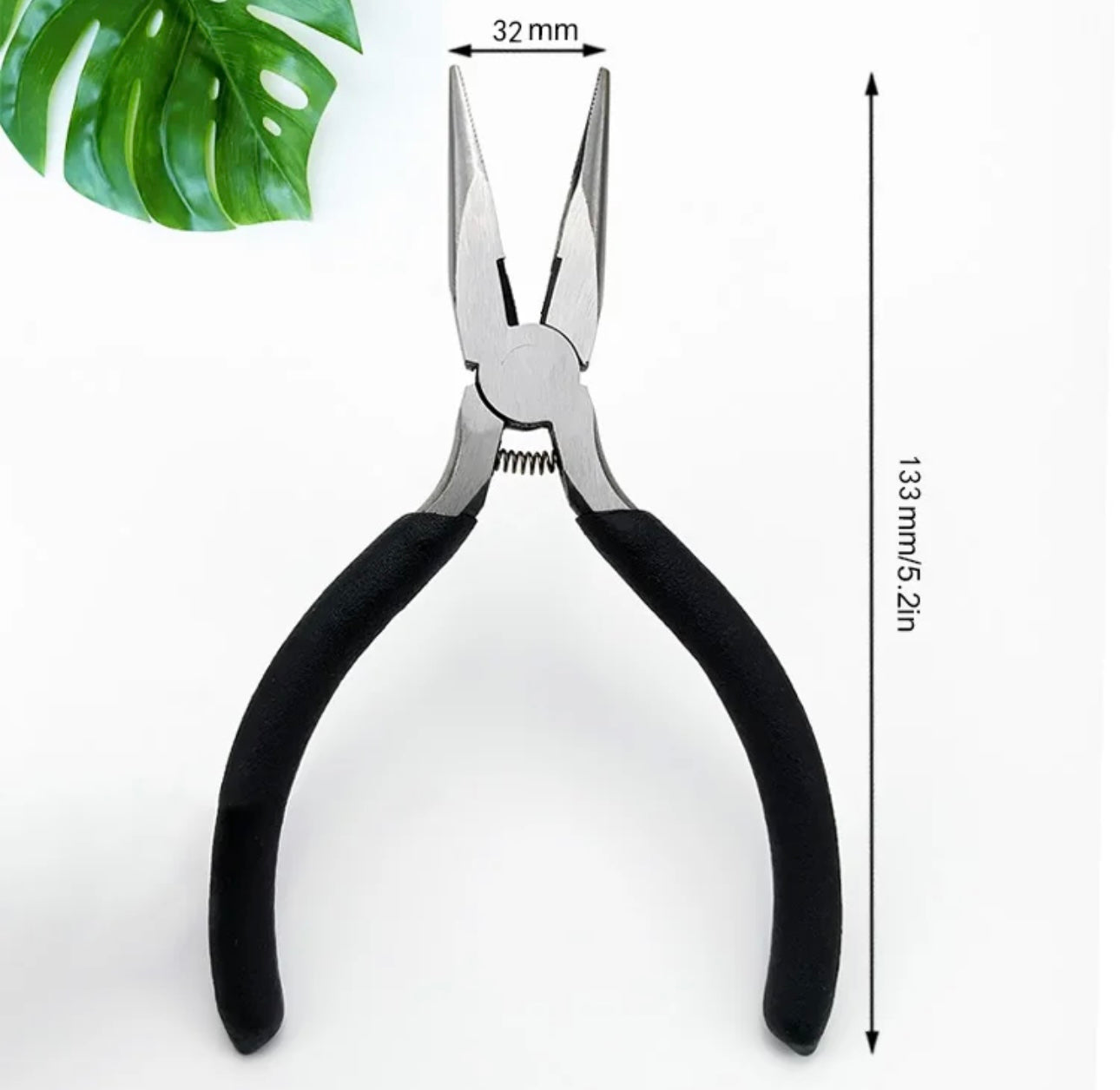 Needle Nose Pliers, Black