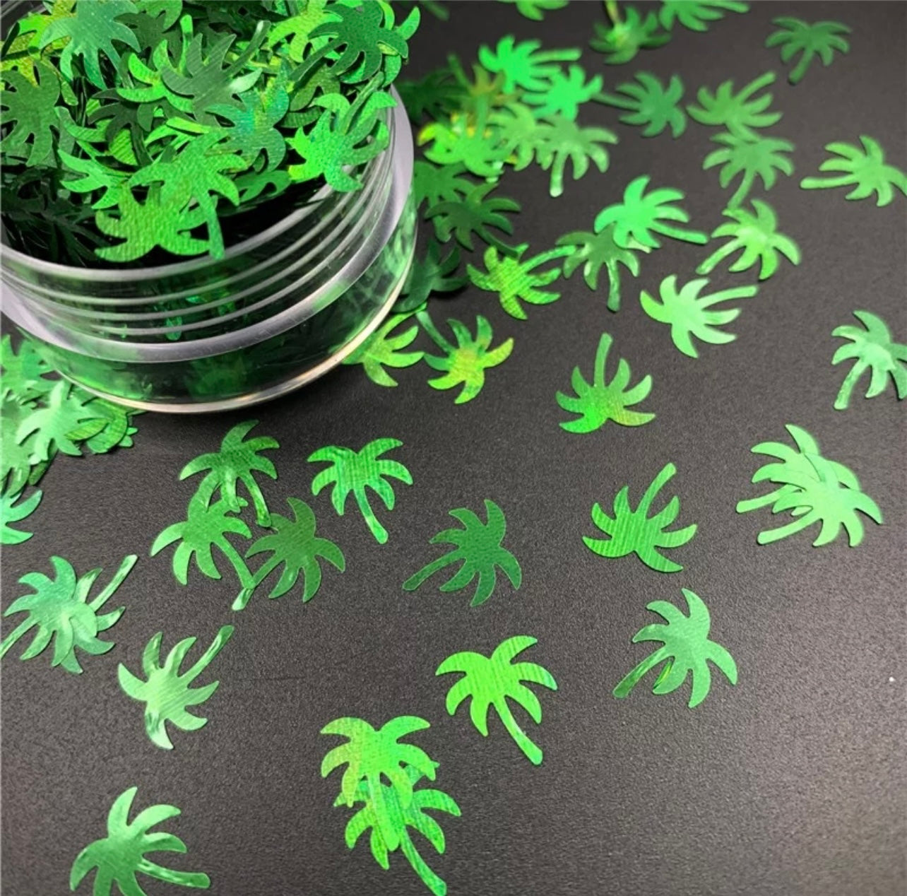 Shape Glitter, Palm Trees