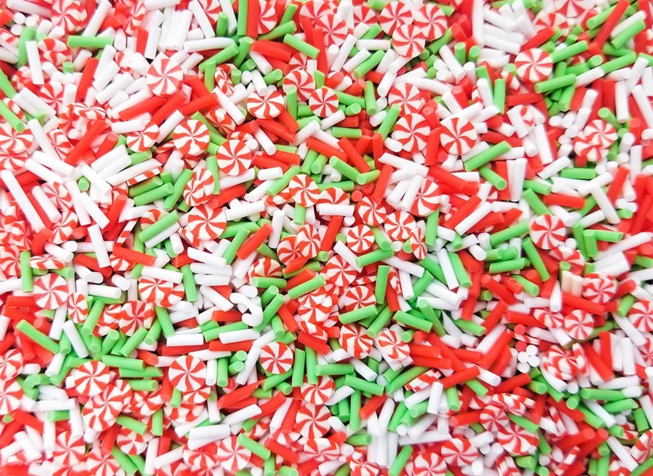 Polymer Clay, Peppermint Sprinkles