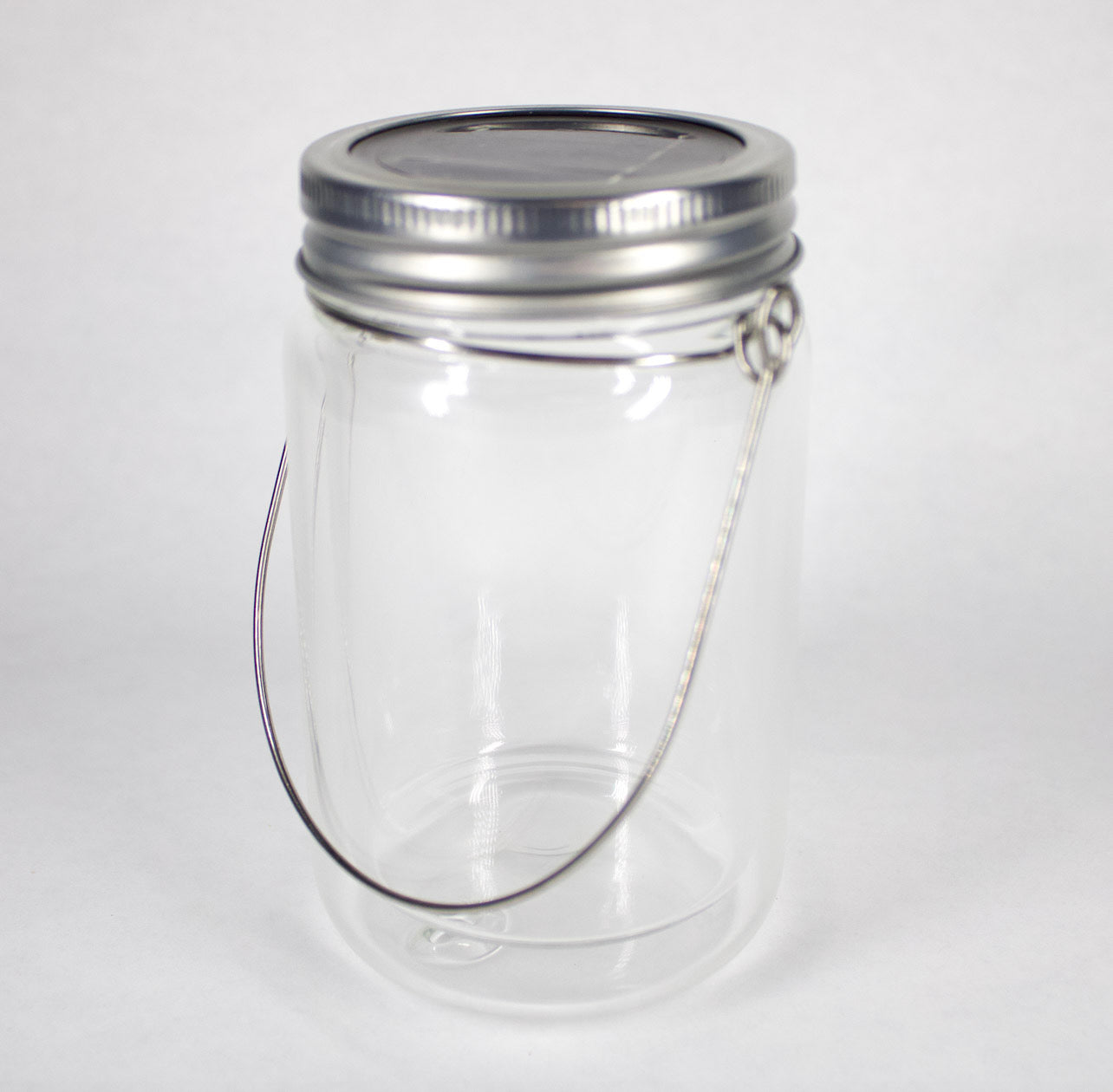 11oz Snow Globe Sublimation Clear Glass Solar Mason Jar Tumbler, Lantern w/2 lids