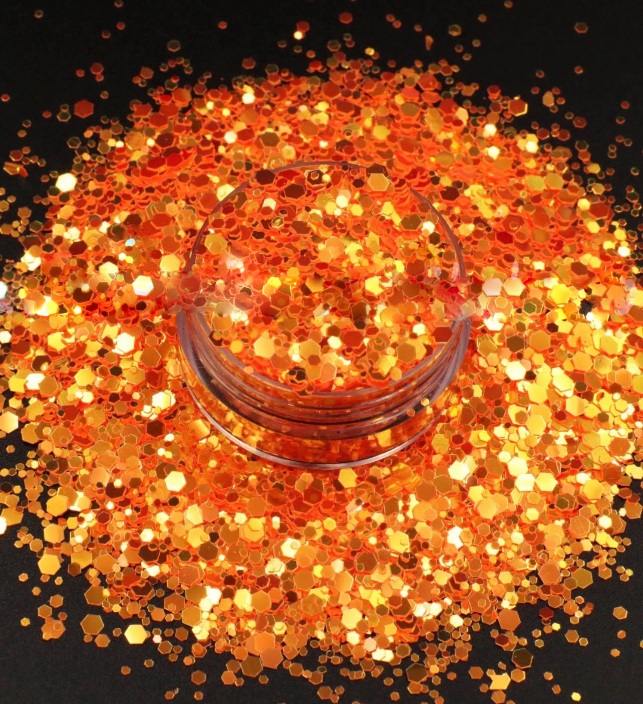 Chunky Mix Glitter, Hazard (Glow in the Dark)