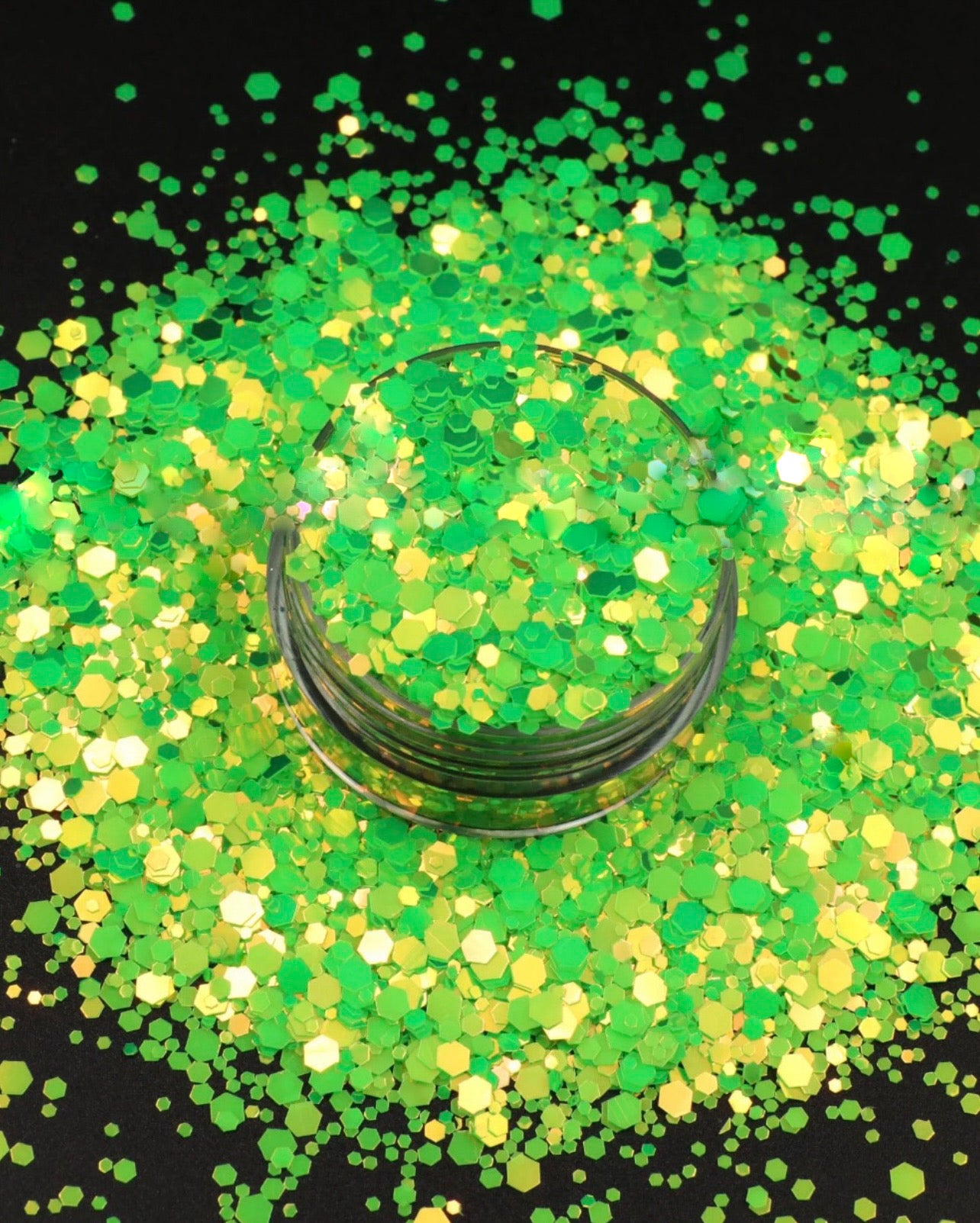 Chunky Mix Glitter, Radioactive (Glow in the Dark)