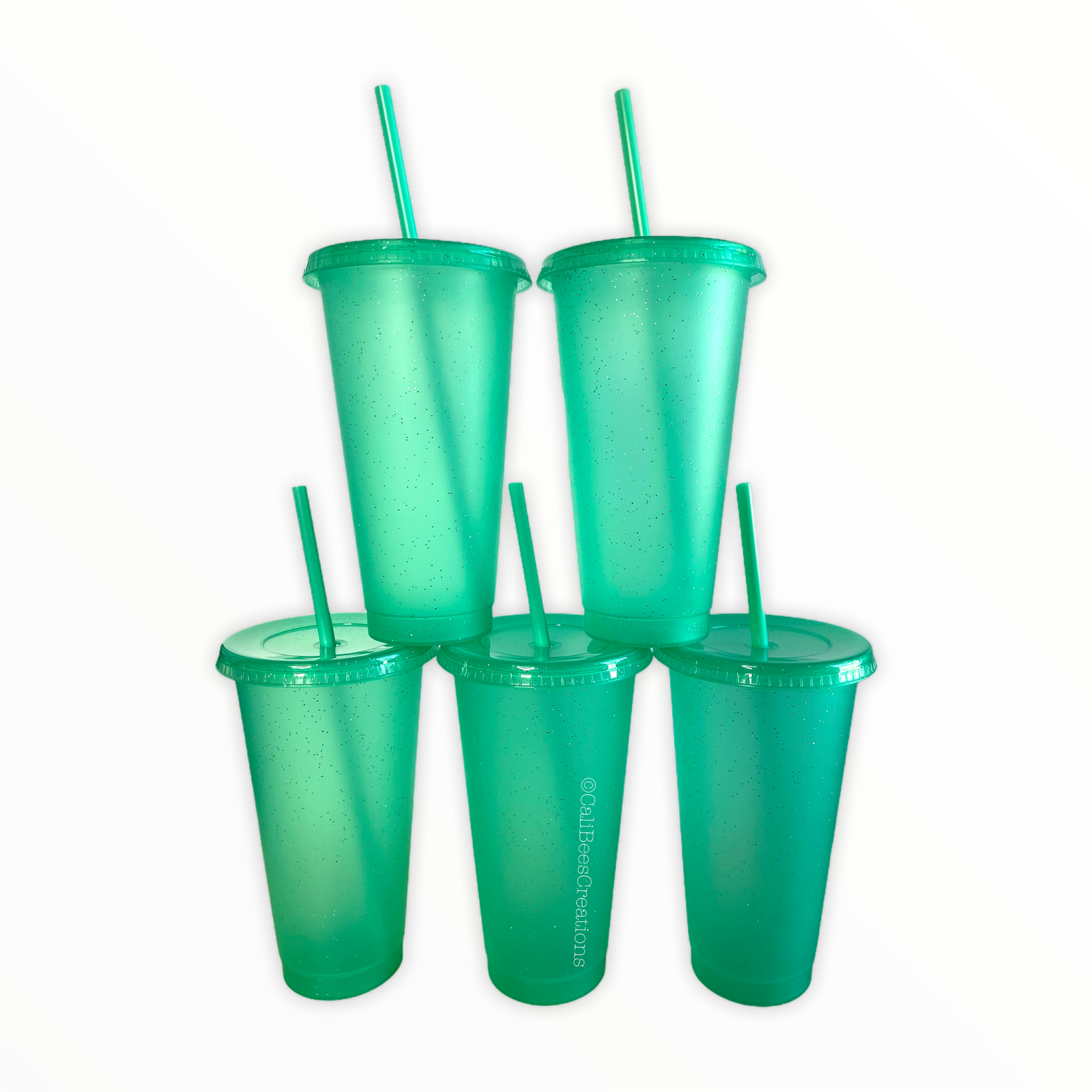 24oz Glitter Cold Cups (5 Pack)