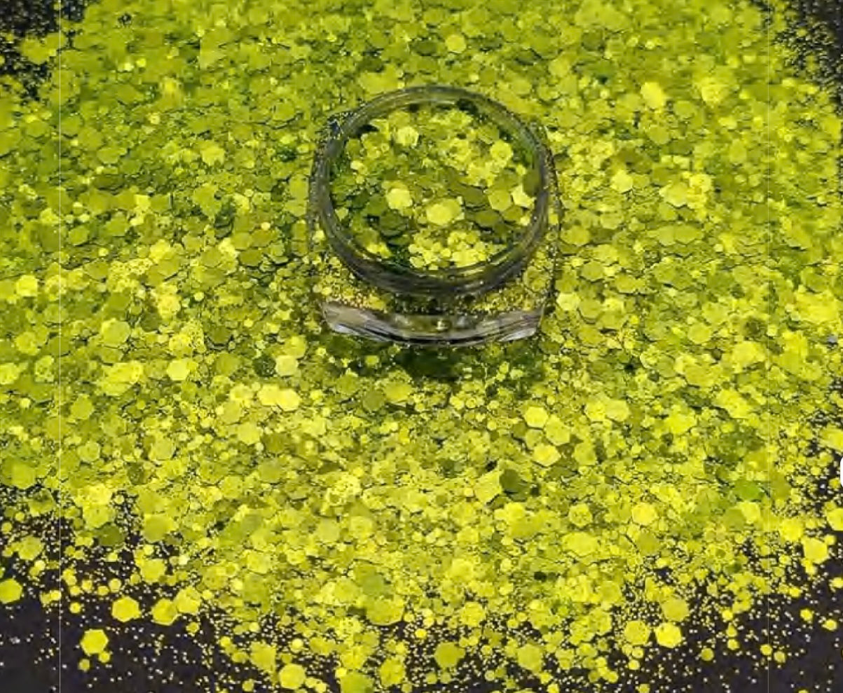 Chunky Mix Glitter, A Mean One