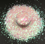 Load image into Gallery viewer, Chunky Mix Glitter, Pearl Pink (Glow in the Dark)
