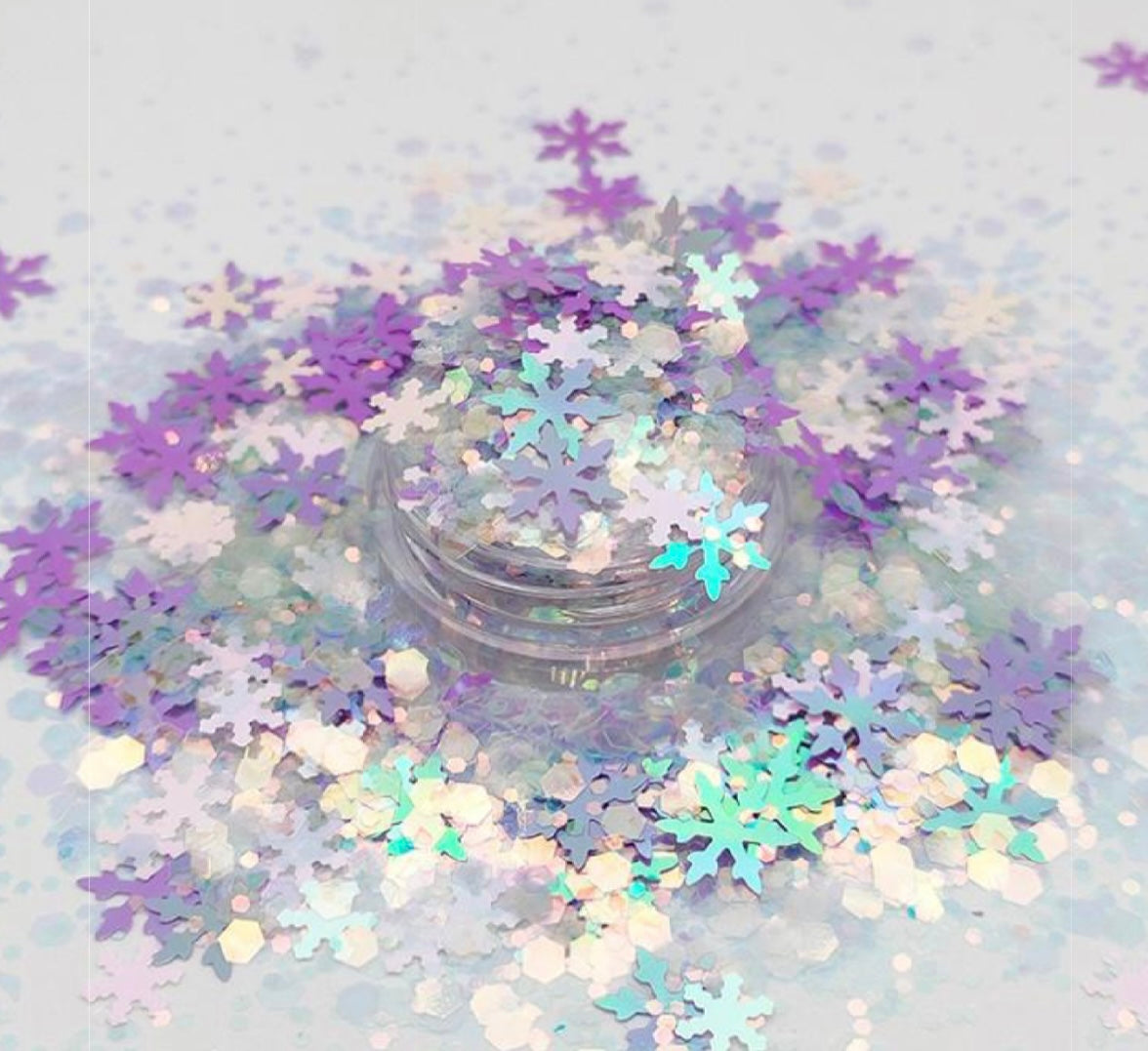 Chunky Mix Glitter, Let It Snow