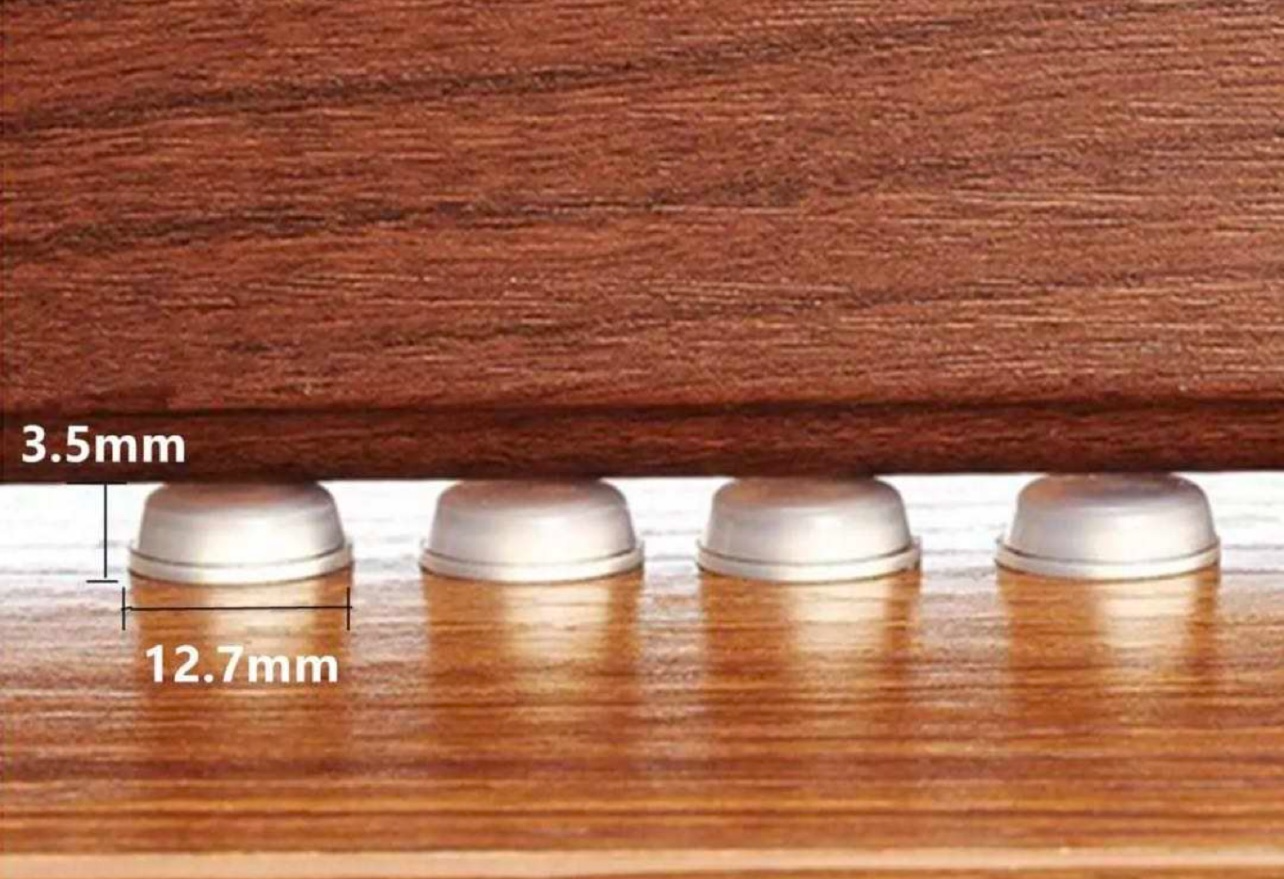 Self Adhesive Clear Stoppers, 50 or 100 pieces