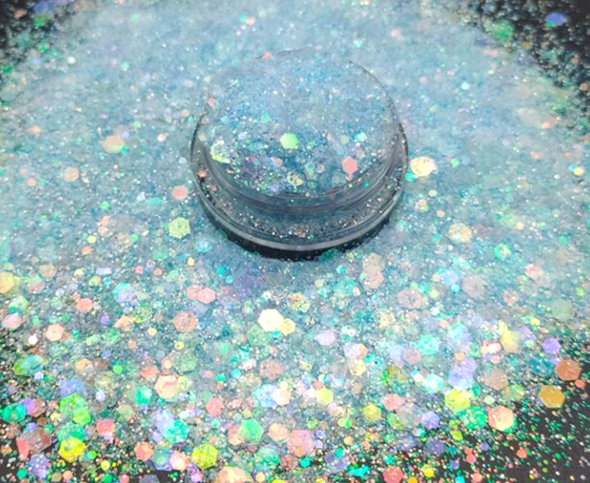 Chunky Mix Glitter, Ice Palace