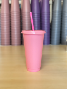 Pink Matte Tumbler