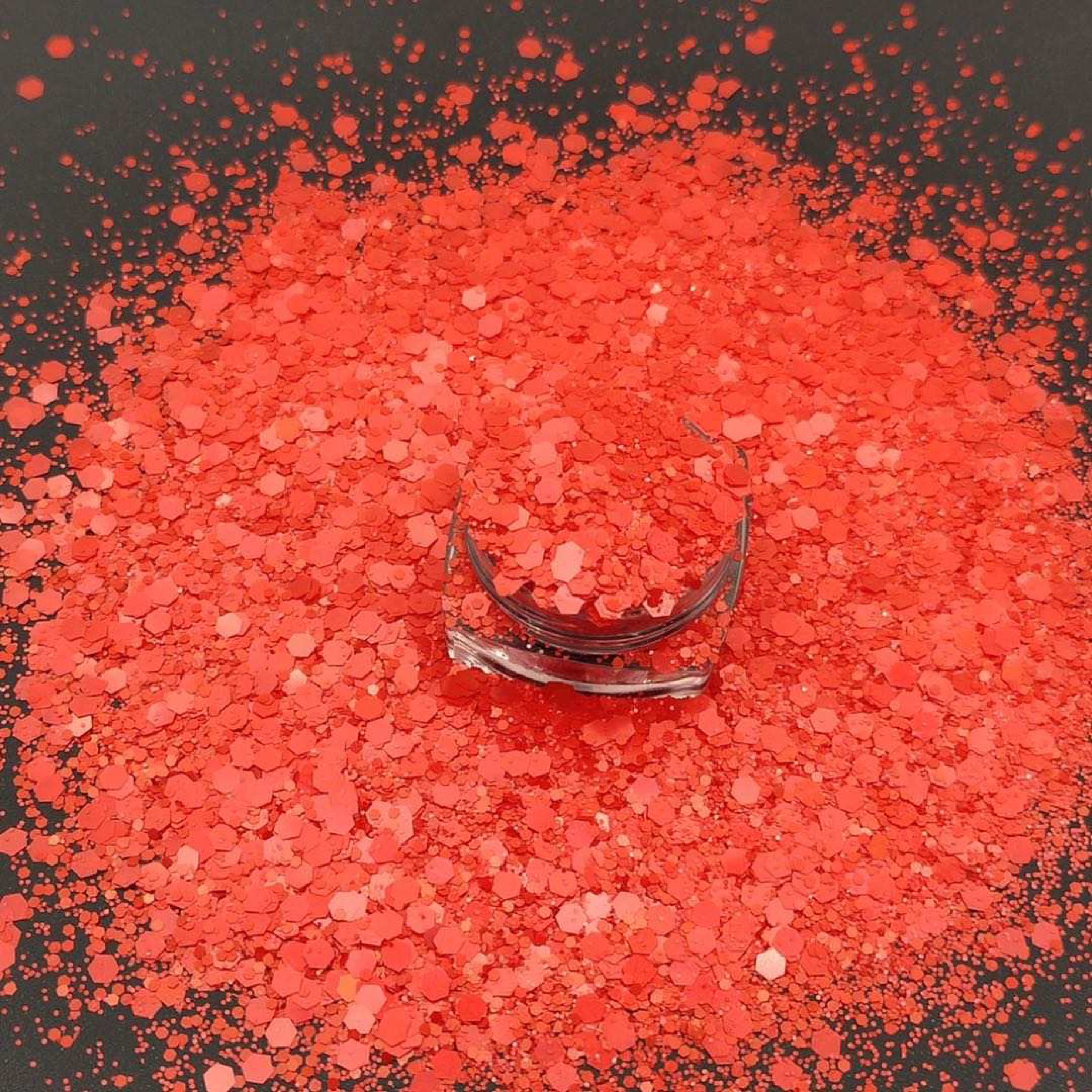 Chunky Mix Glitter, Red Riding Hood