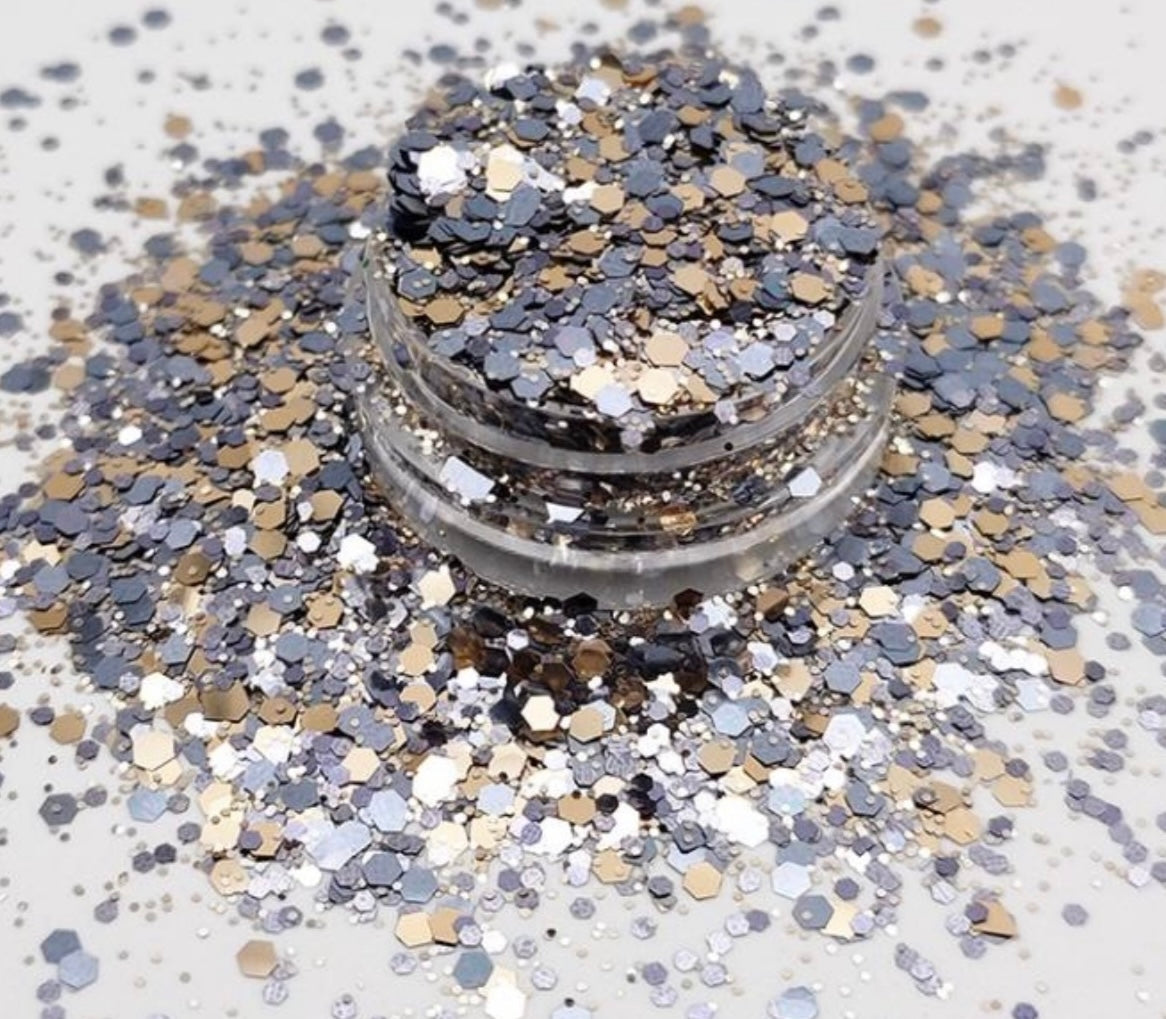 Chunky Mix Glitter, Meteorite