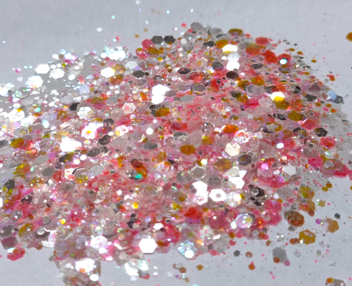 Chunky Mix Glitter, Sweet Tart