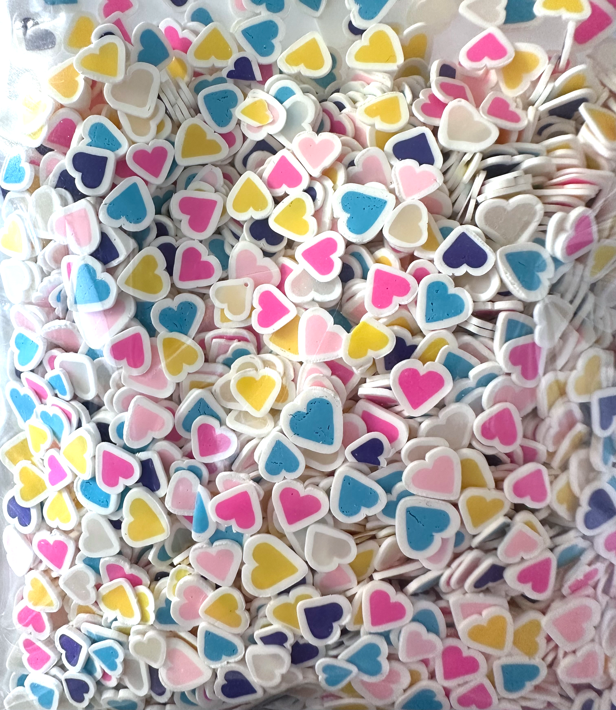 Polymer Clay, Little Hearts