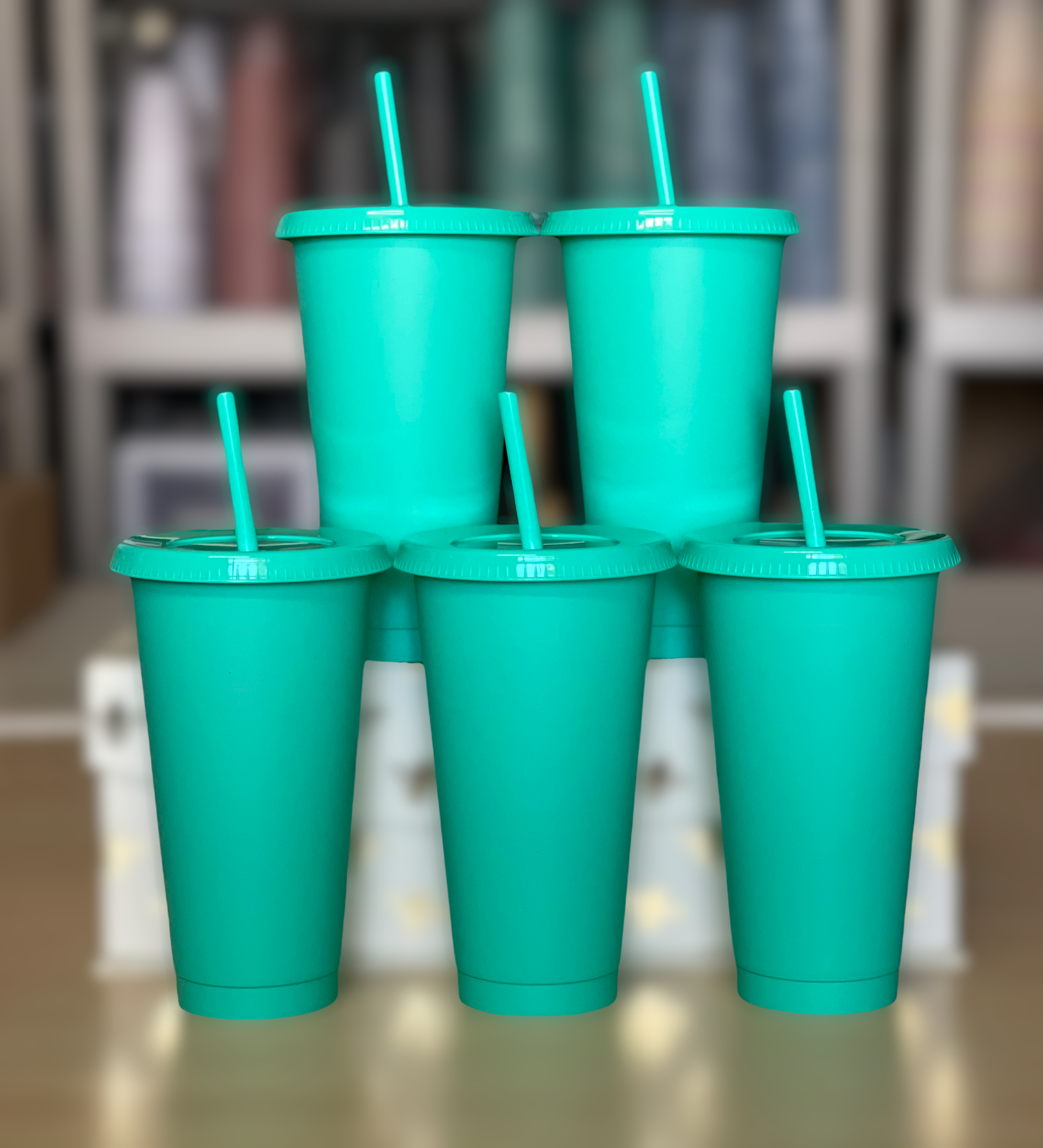 24oz Matte Cold Cups, Lagoon Breeze 5 pack