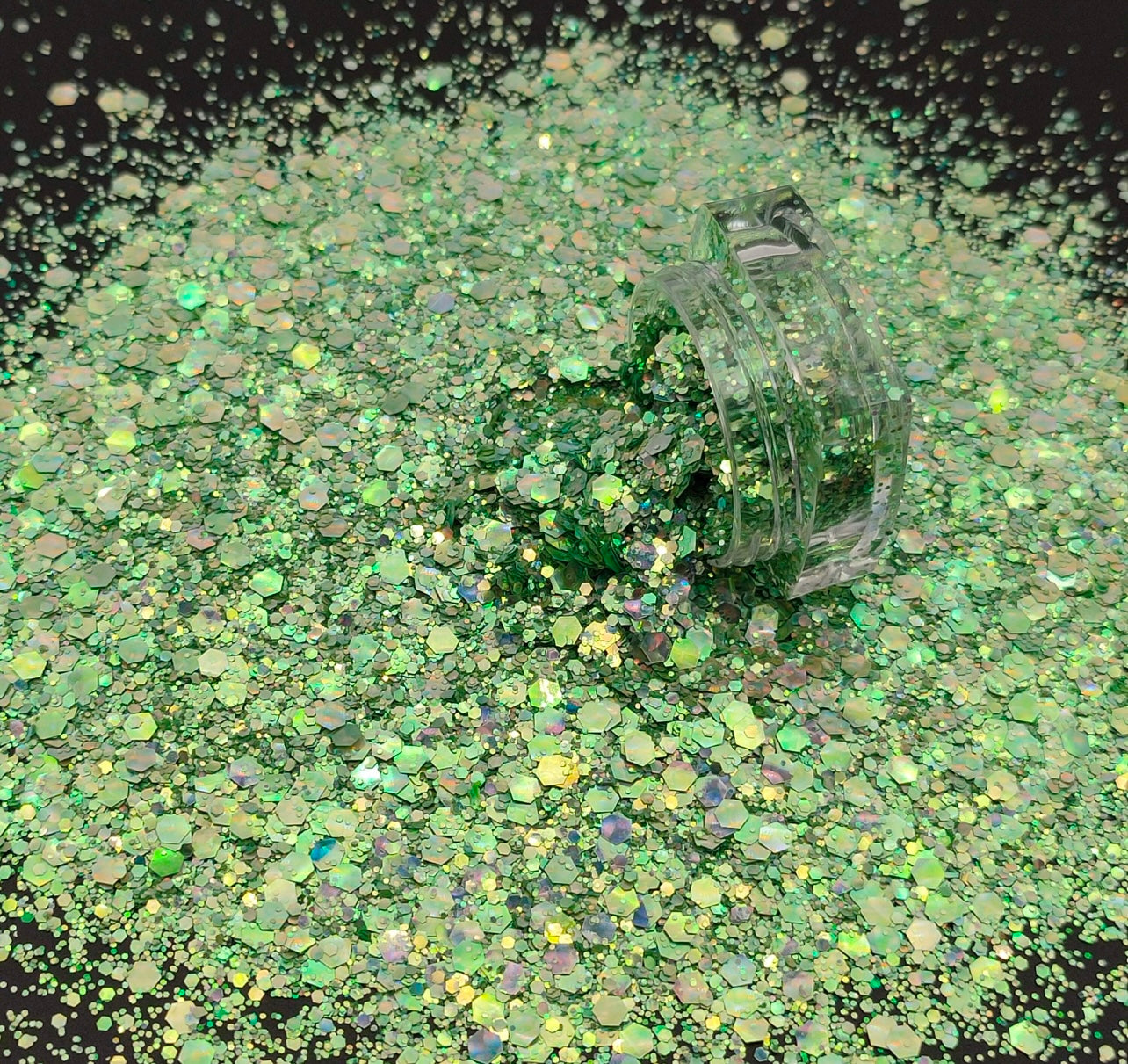 Chunky Mix Glitter, Sled Ride