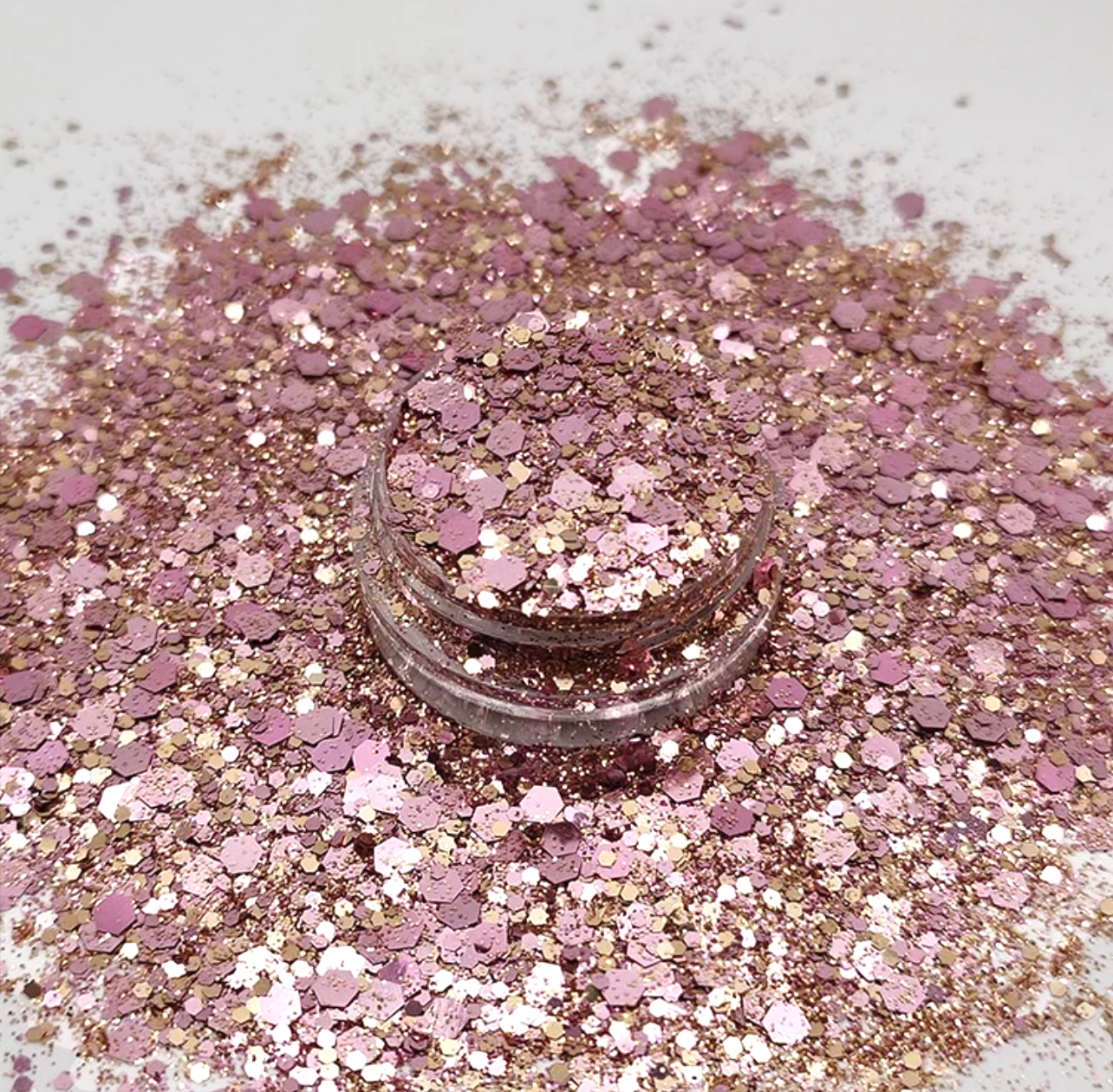 Chunky Mix Glitter, Heart of Gold