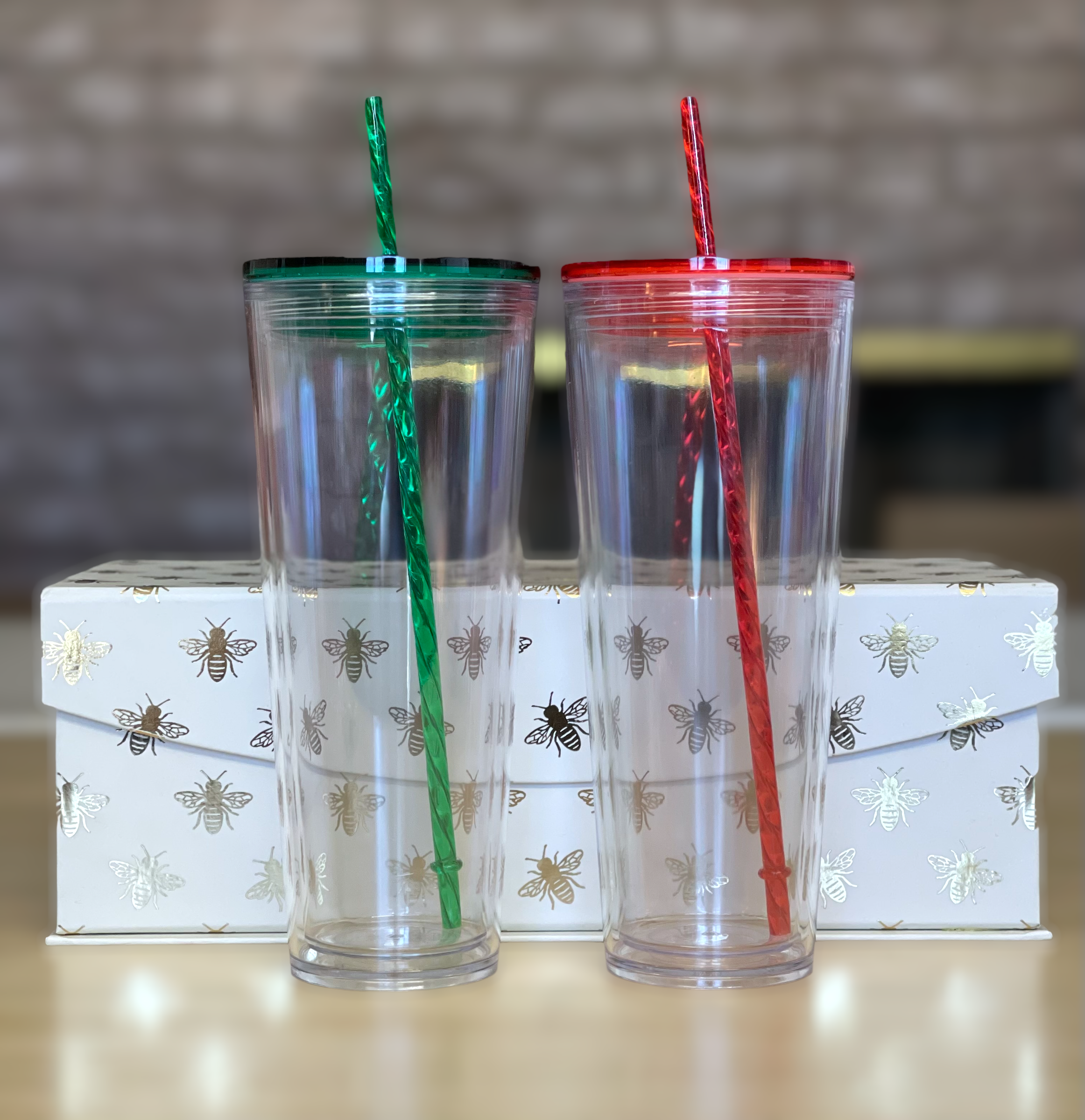 Starbucks Double Wall 24oz Tumbler With Lid & Straw 
