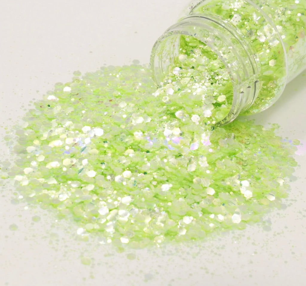Chunky Mix Glitter, Grasshopper