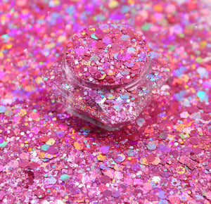 Wholesale Chunky Mix Glitter, Bulk Bags, Assorted Colors
