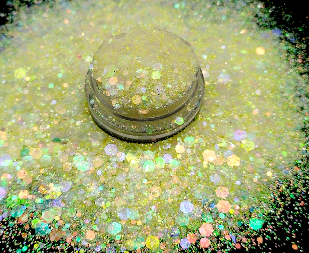 Chunky Mix Glitter, Sunny Sky