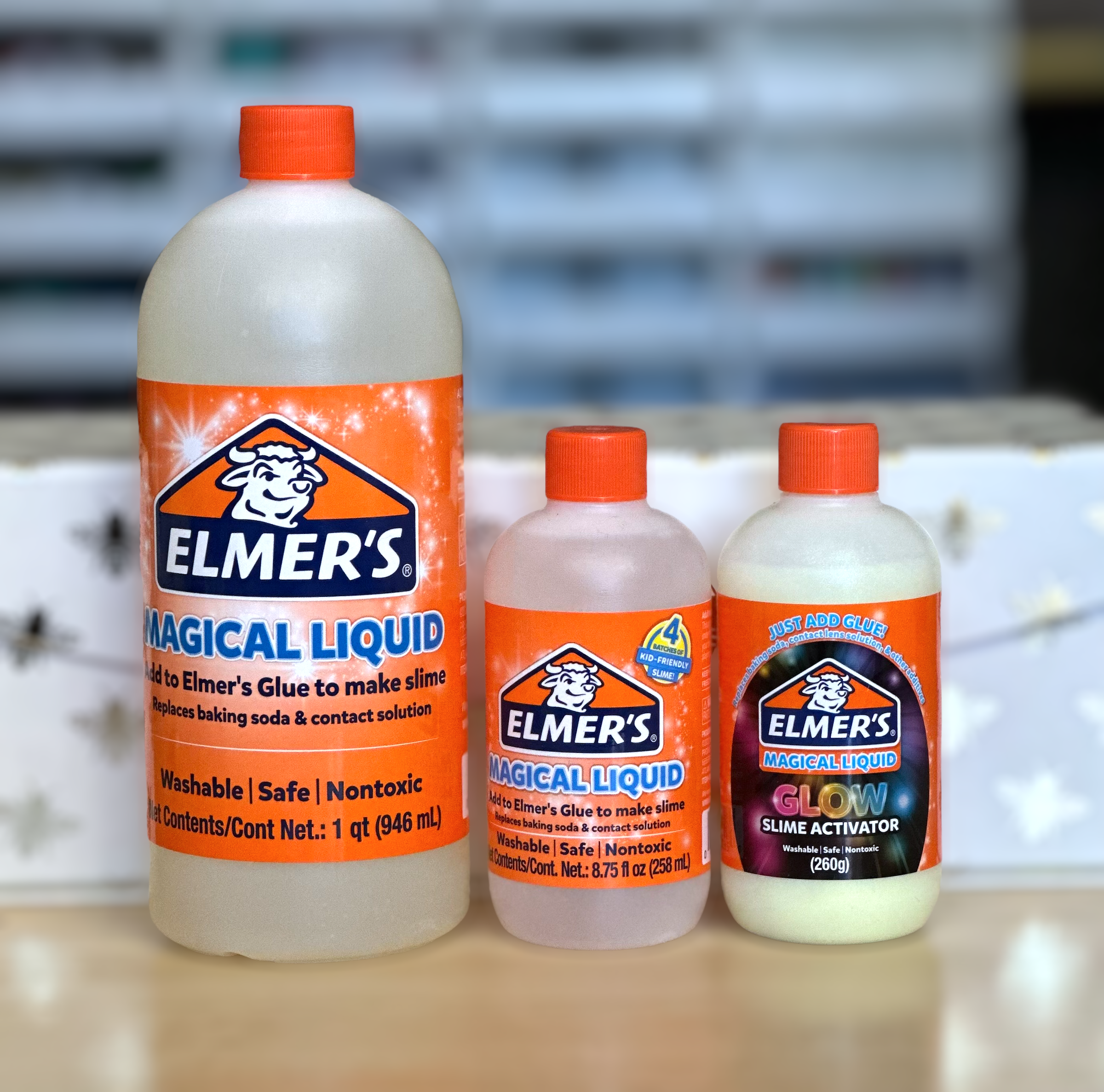 Elmer's Magical Liquid Activator Solution, 8.75 fl. oz. Bottle - Great for  Making Slime