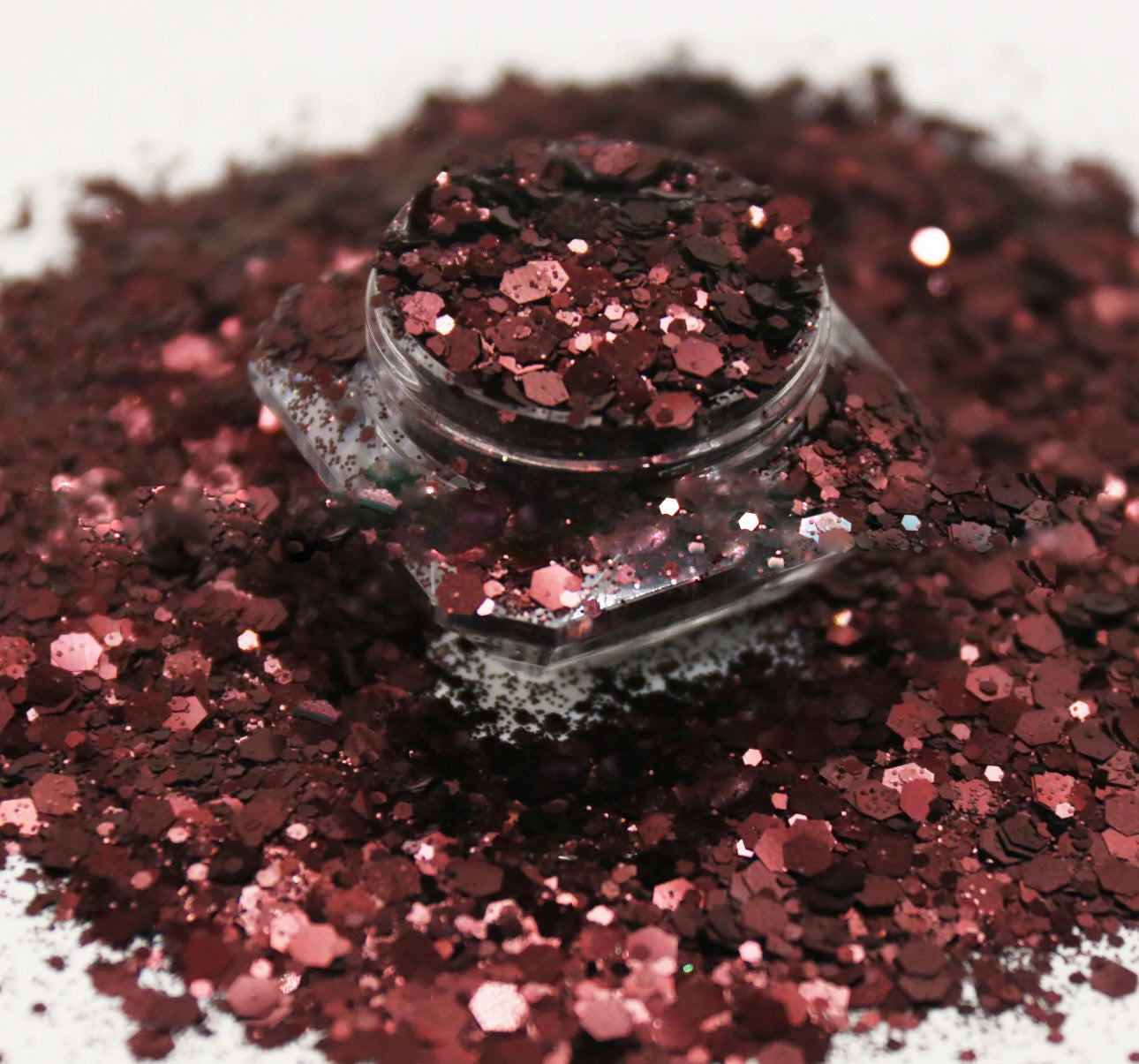 Chunky Mix Glitter, Cherry Cola