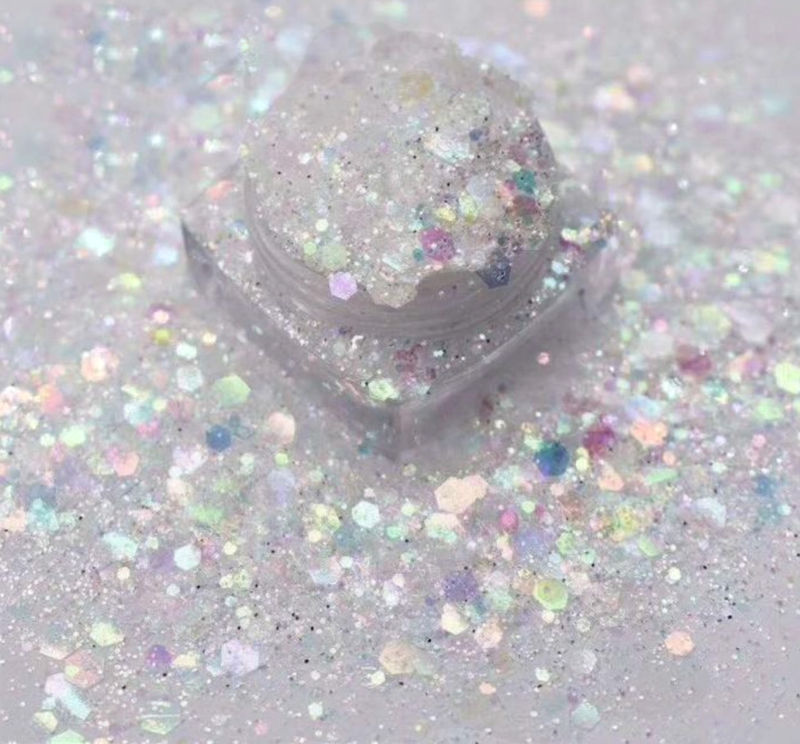 Chunky Mix Glitter, Moonstone