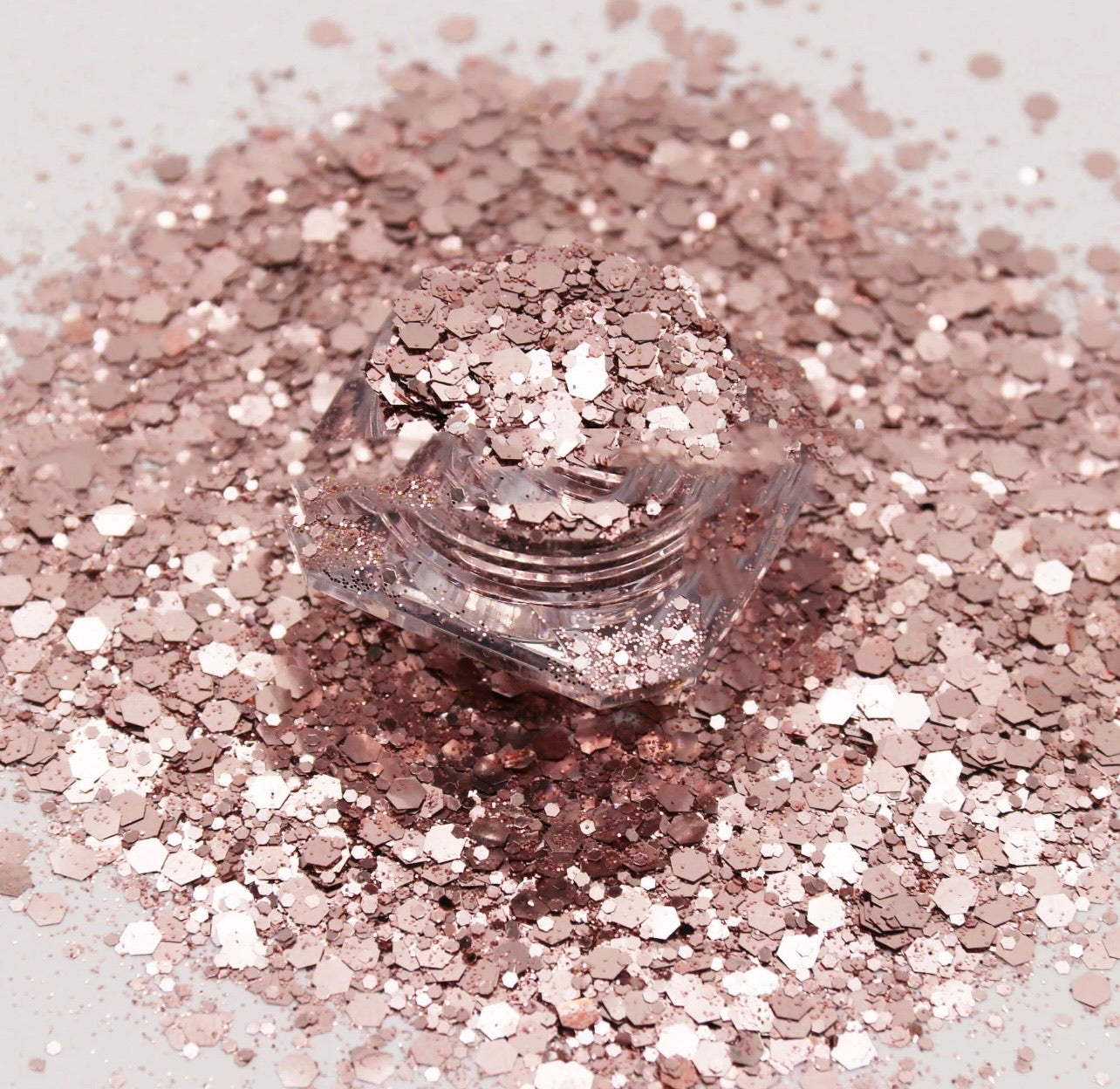 Chunky Mix Glitter, Golden Rose