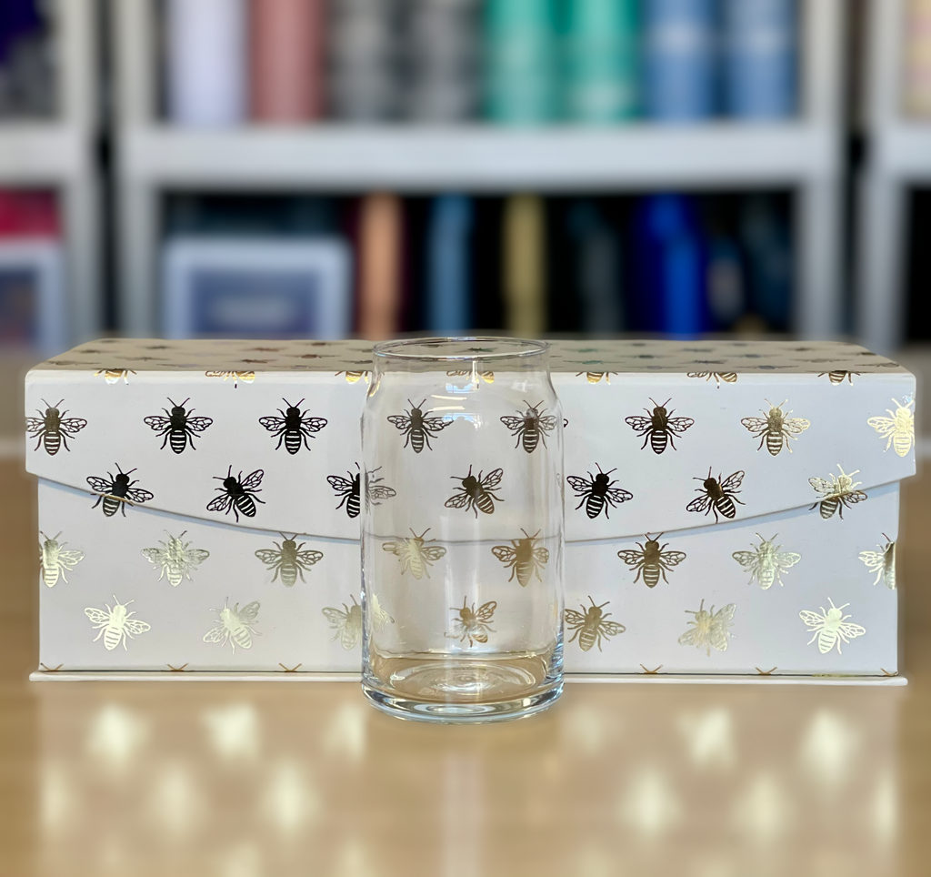 16oz Glass Tumbler, Can Shape