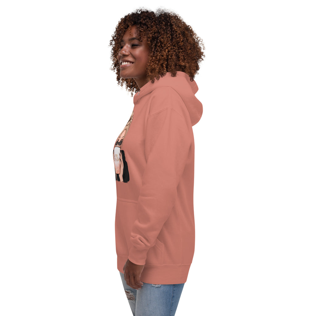 Cali Bees Messy Bun Unisex Hoodie
