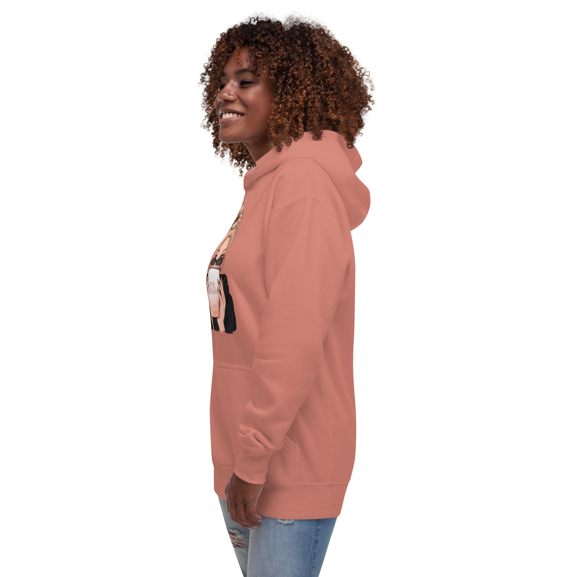 Cali Bees Messy Bun Unisex Hoodie