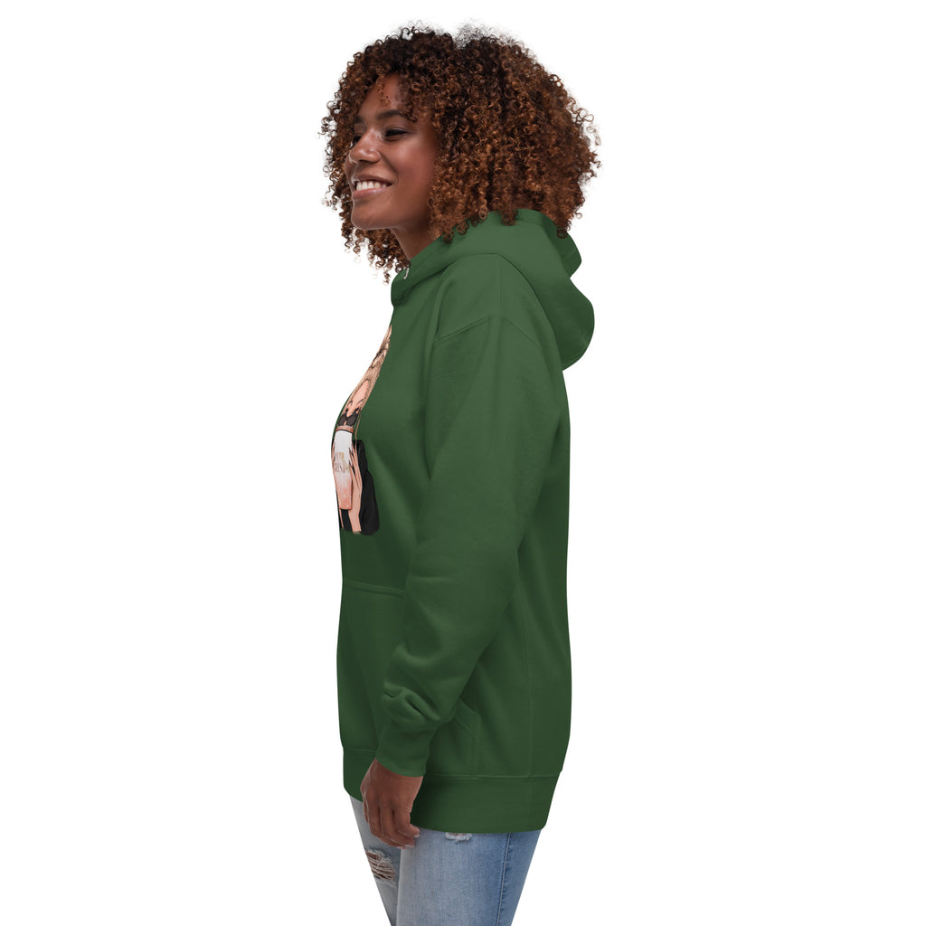 Cali Bees Messy Bun Unisex Hoodie