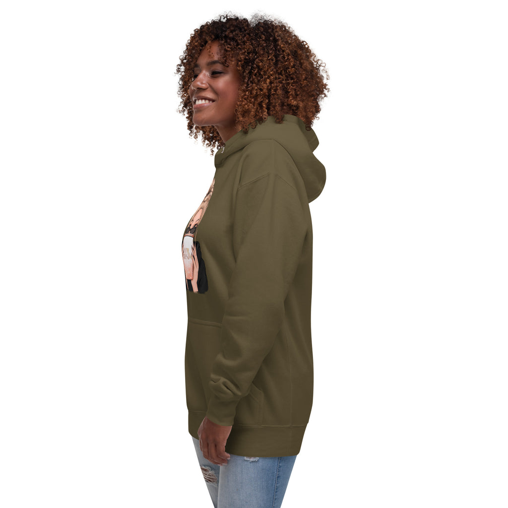 Cali Bees Messy Bun Unisex Hoodie