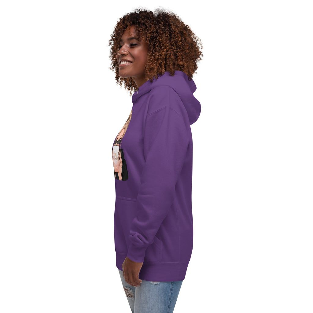 Cali Bees Messy Bun Unisex Hoodie