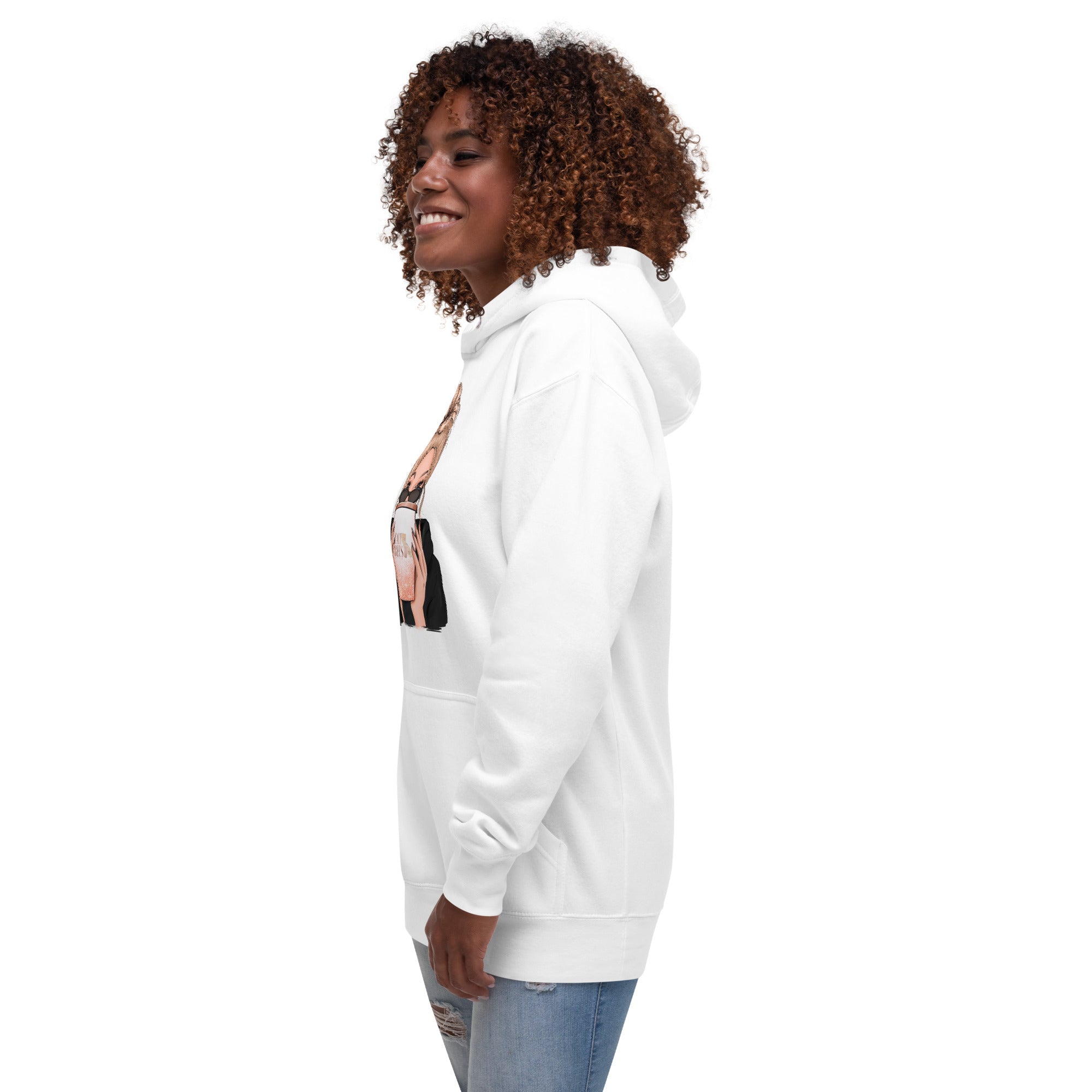 Cali Bees Messy Bun Unisex Hoodie