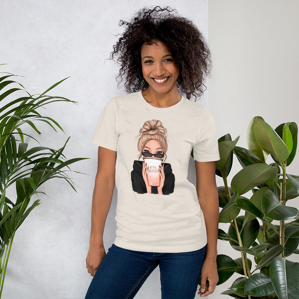 Cali Bees Messy Bun Unisex T-Shirt