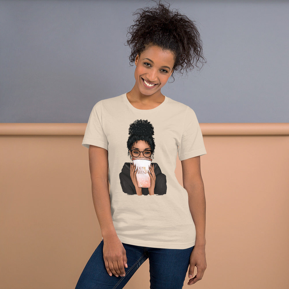 Cali Bees Messy Bun Unisex T-Shirt