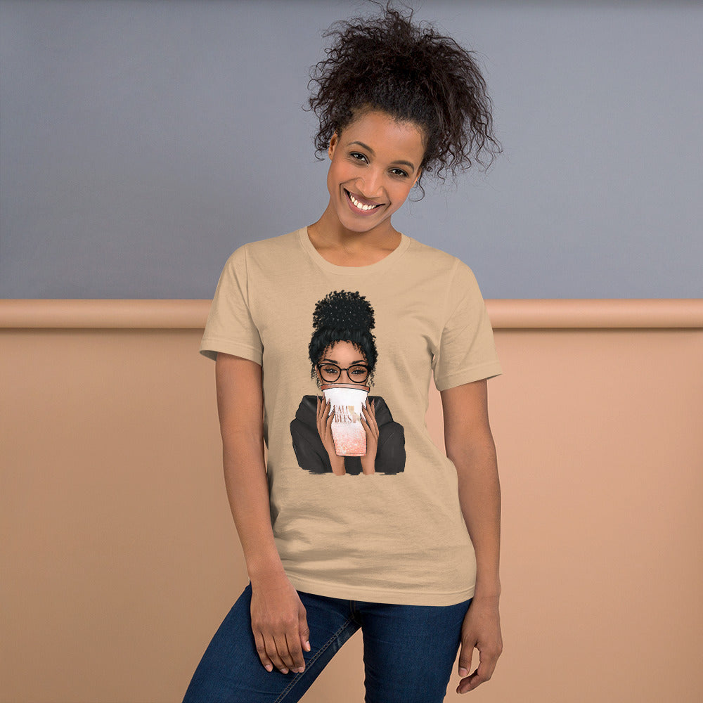 Cali Bees Messy Bun Unisex T-Shirt