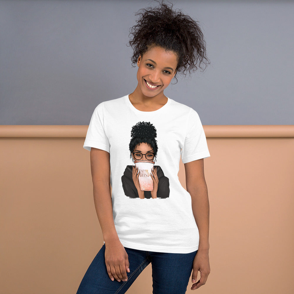 Cali Bees Messy Bun Unisex T-Shirt